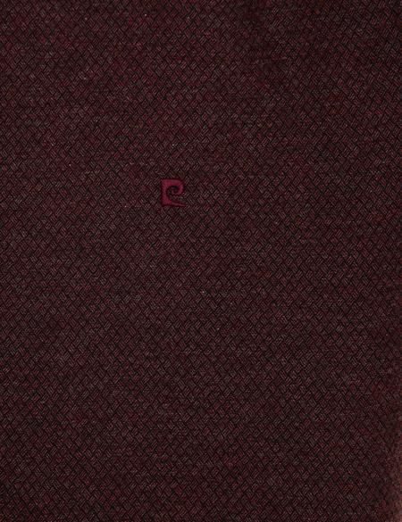 Bordo Slim Fit Gömlek - 50209597046