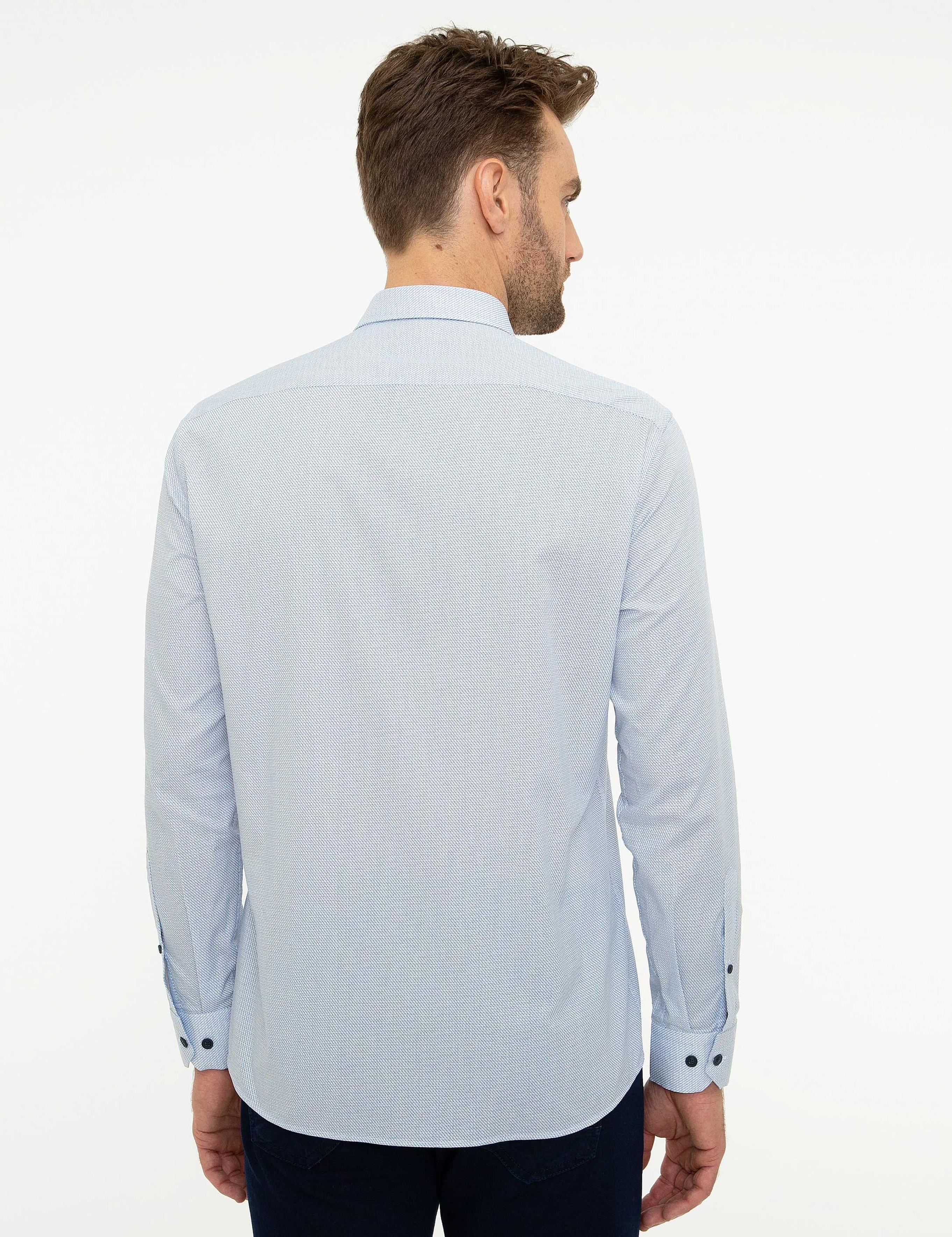 Mavi Regular Fit Uzun Kollu Gömlek