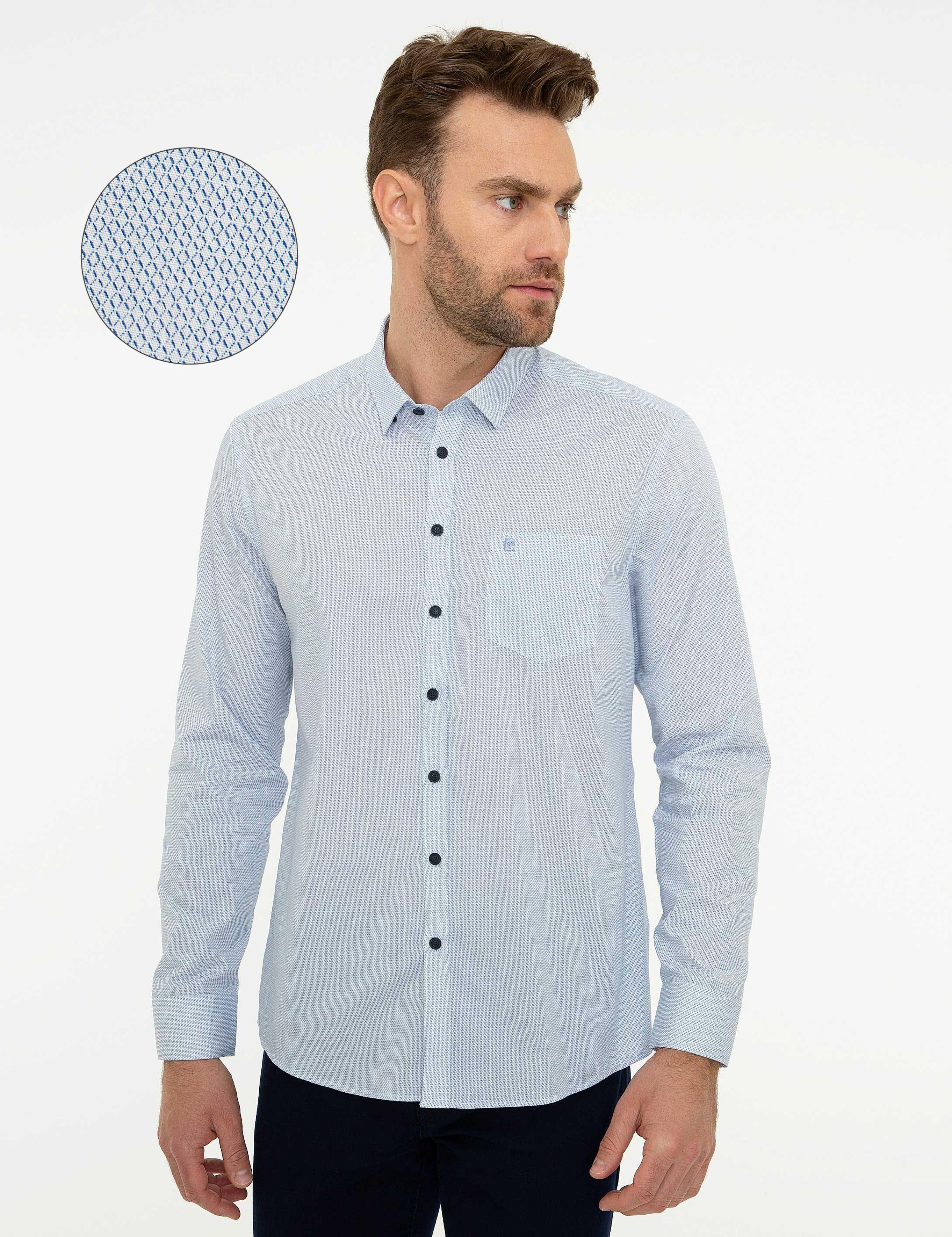 Mavi Regular Fit Uzun Kollu Gömlek