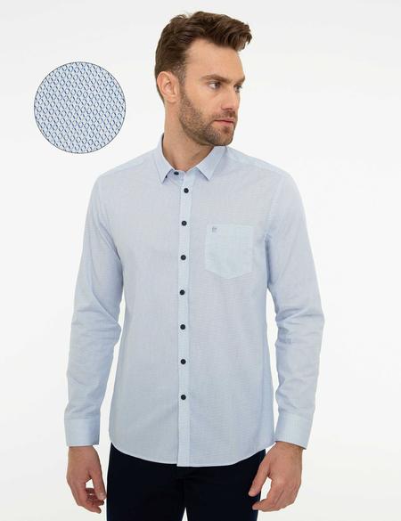 Mavi Regular Fit Uzun Kollu Gömlek - 50209604005