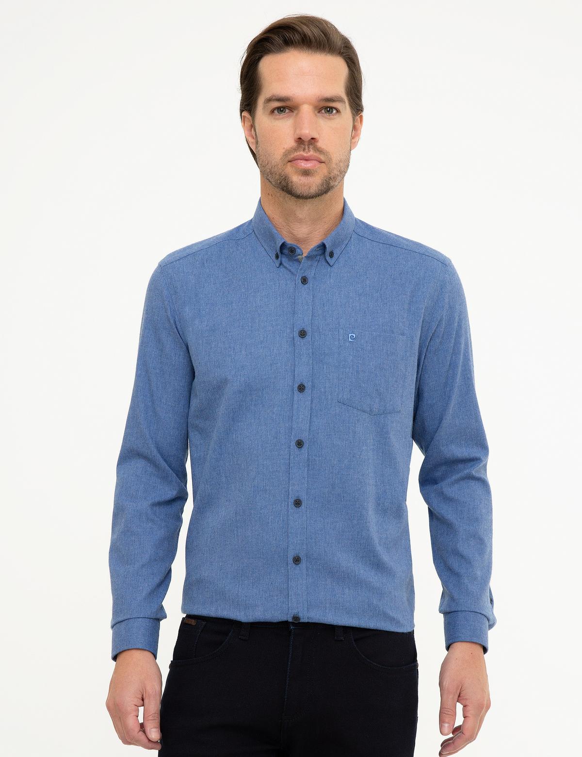 Mavi Regular Fit Uzun Kollu Gömlek - 50209643007