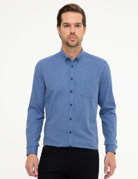 Mavi Regular Fit Uzun Kollu Gömlek - 50209643007