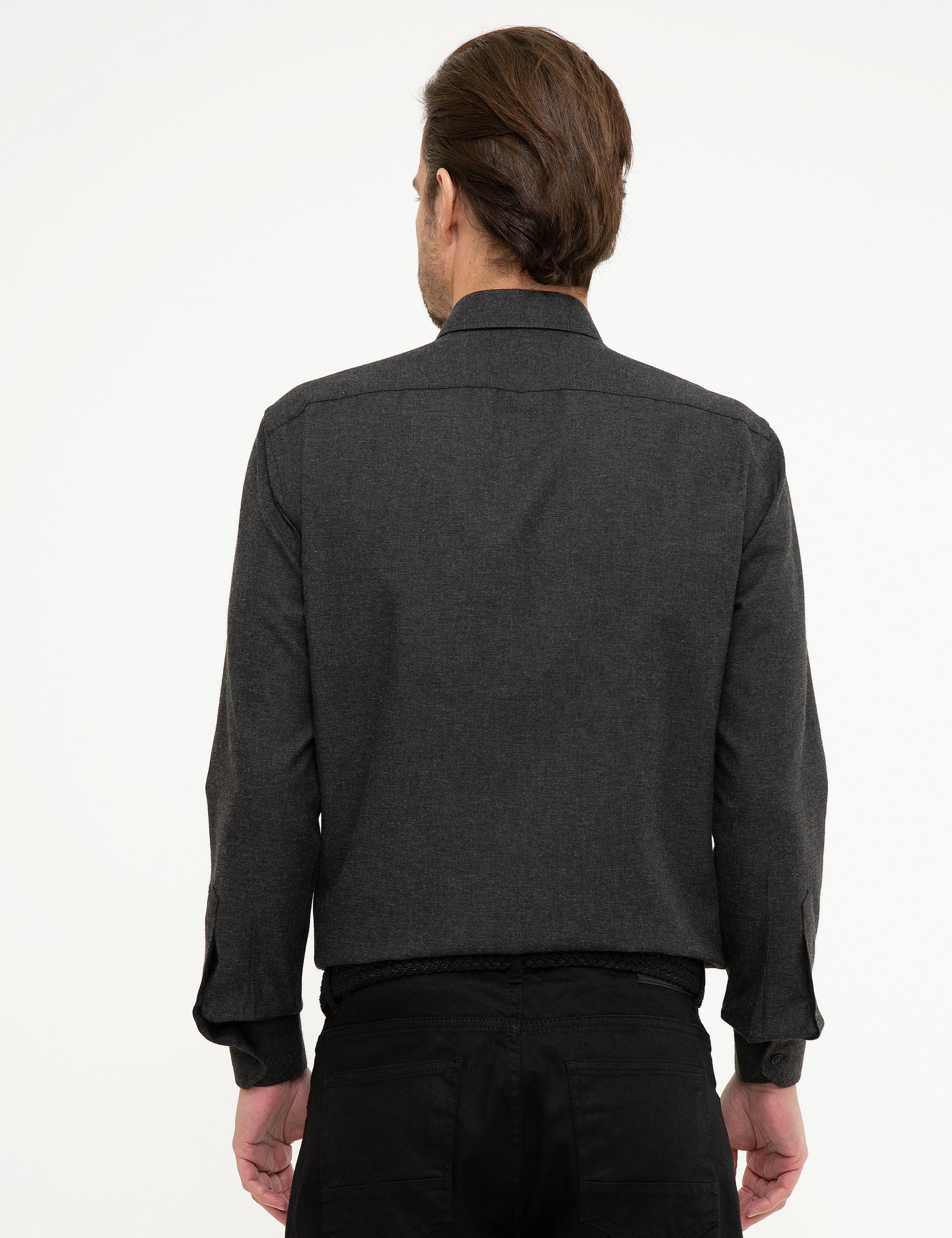 Siyah Regular Fit Gömlek