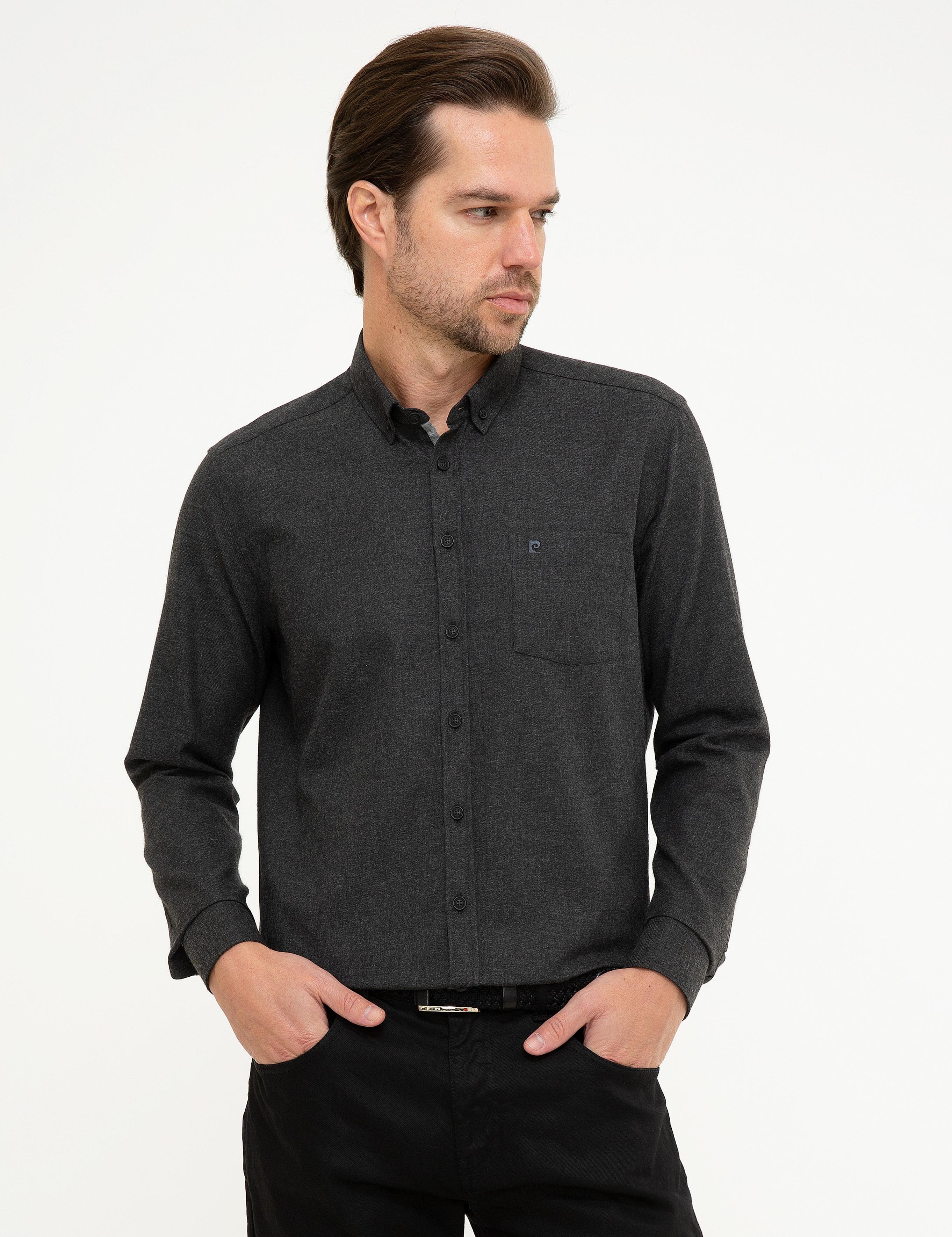 Siyah Regular Fit Gömlek