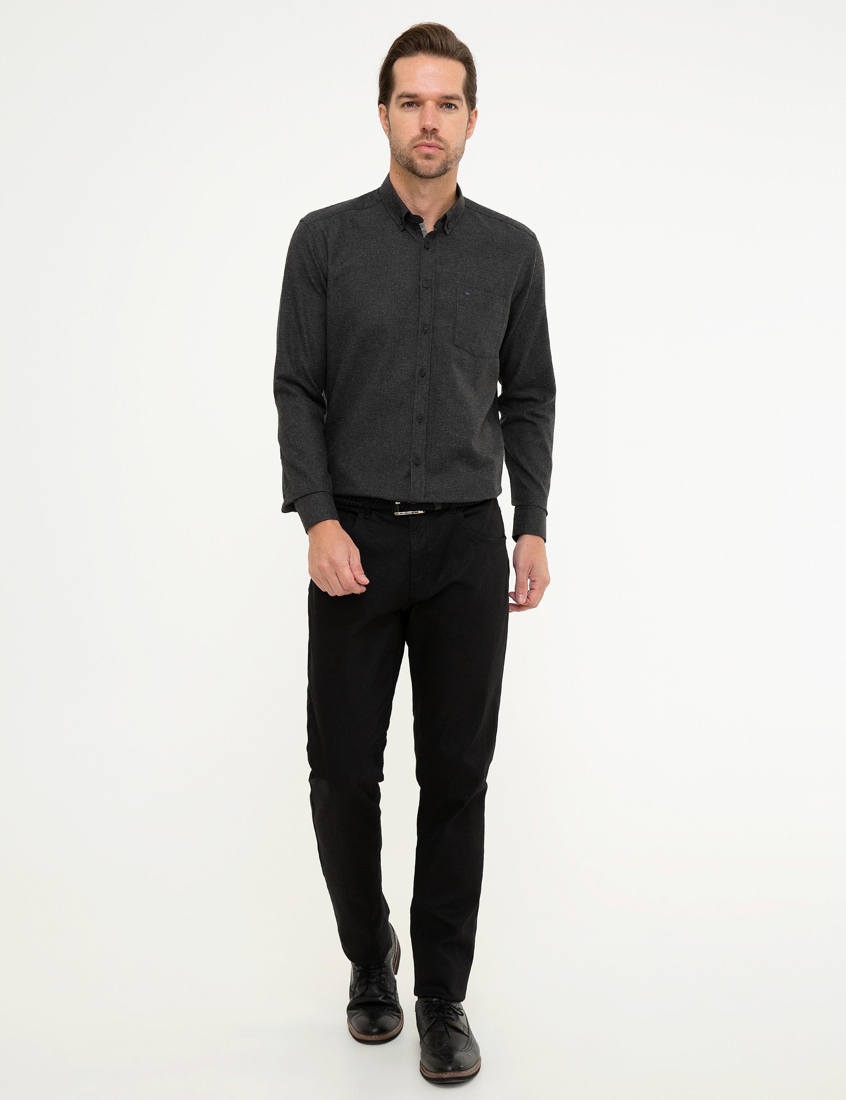 Siyah Regular Fit Gömlek