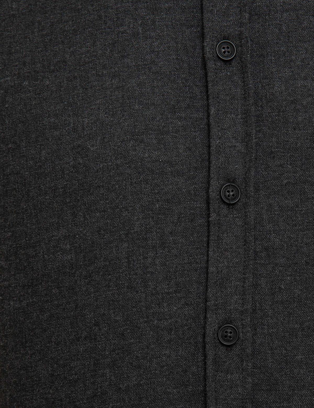 Siyah Regular Fit Gömlek - 50209643016