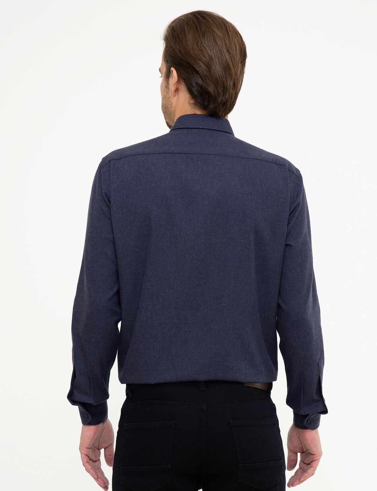 Lacivert Regular Fit Gömlek - 50209643038