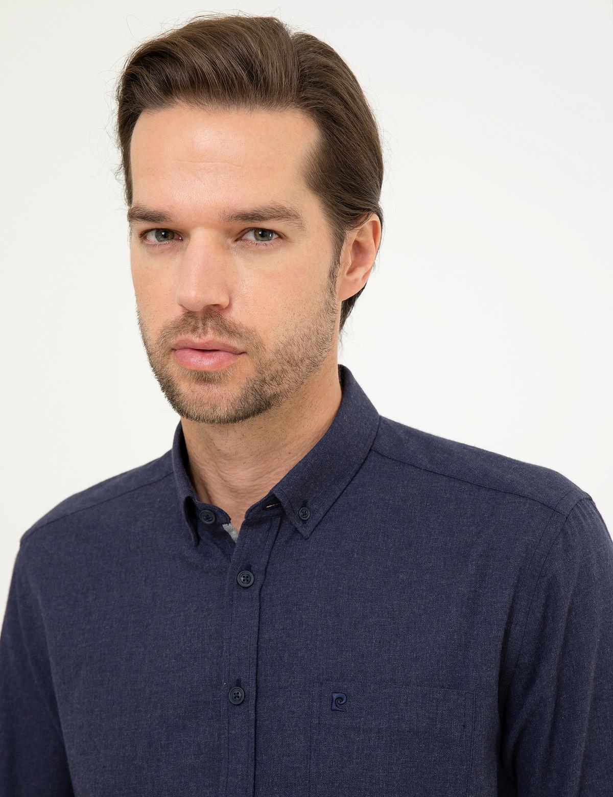 Lacivert Regular Fit Gömlek - 50209643038