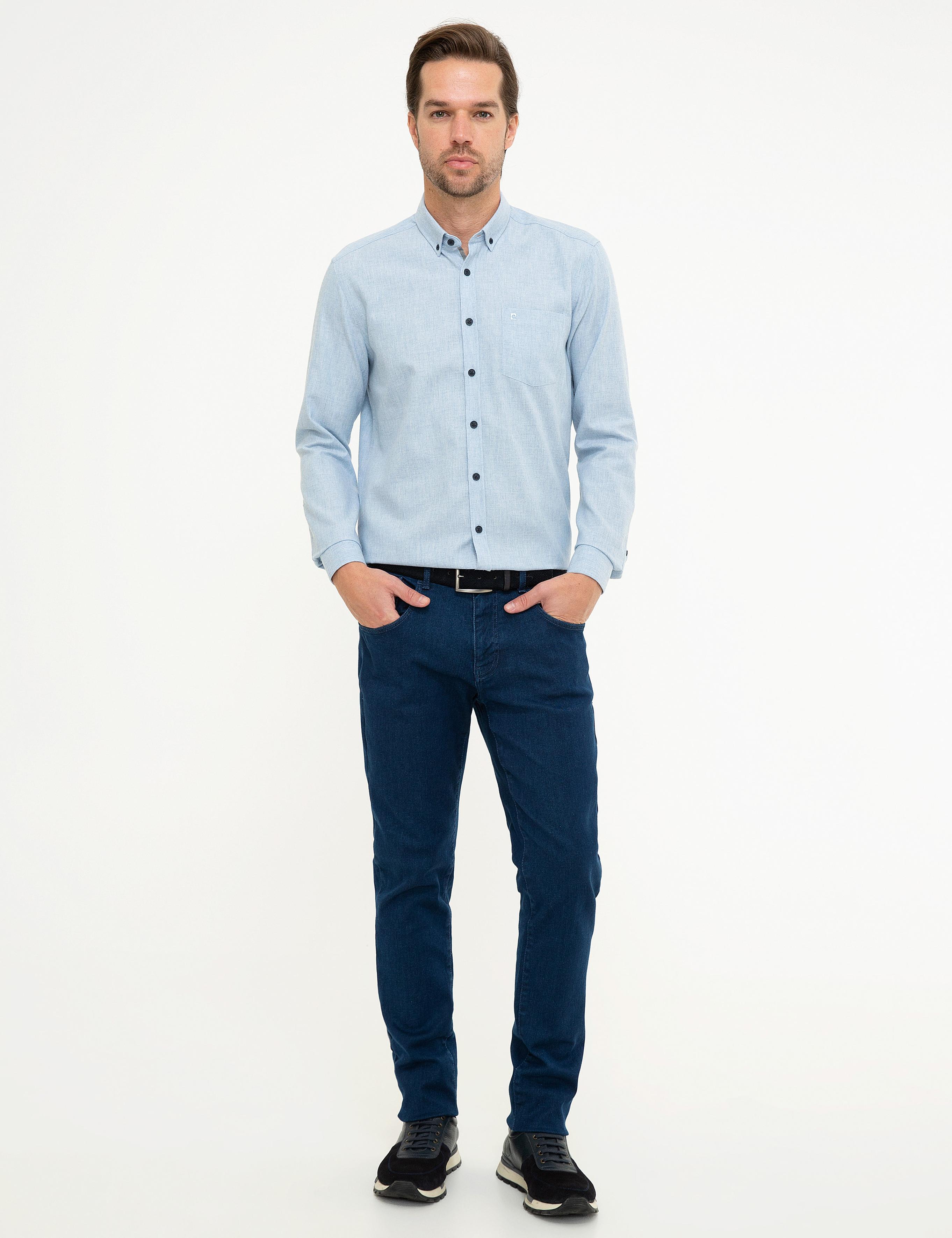 Açık Mavi Regular Fit Gömlek