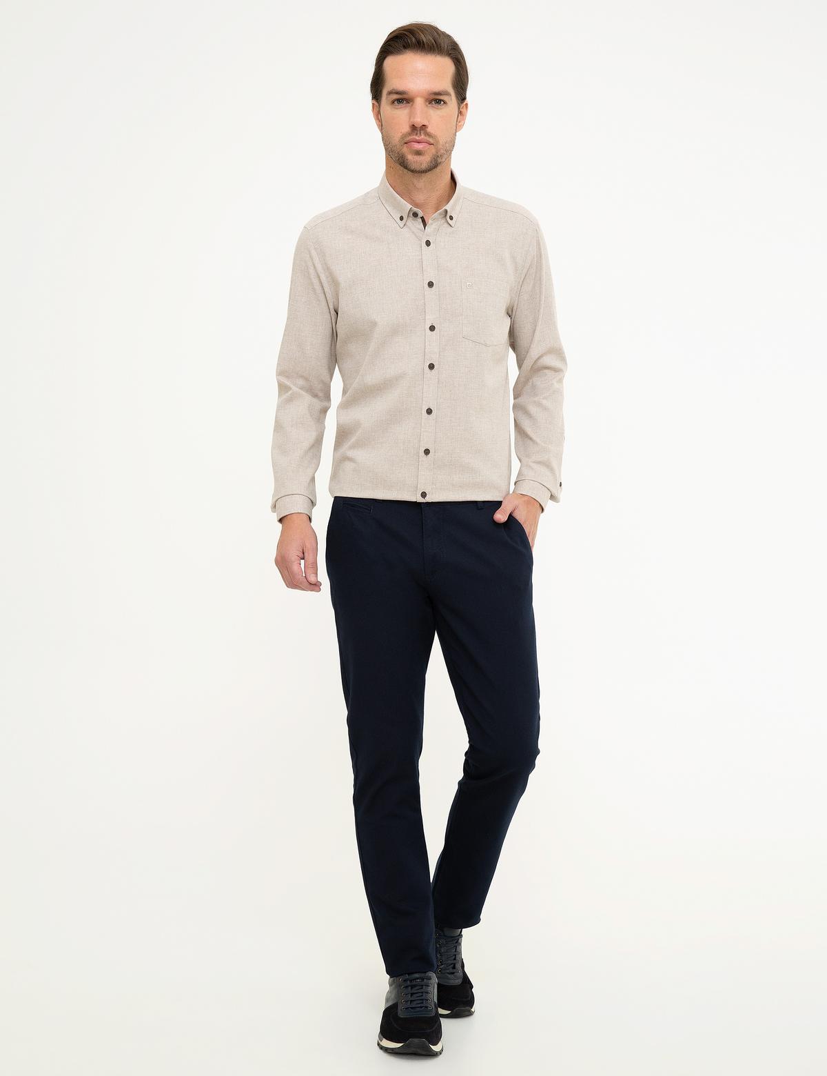 Bej Regular Fit Gömlek - 50209643084