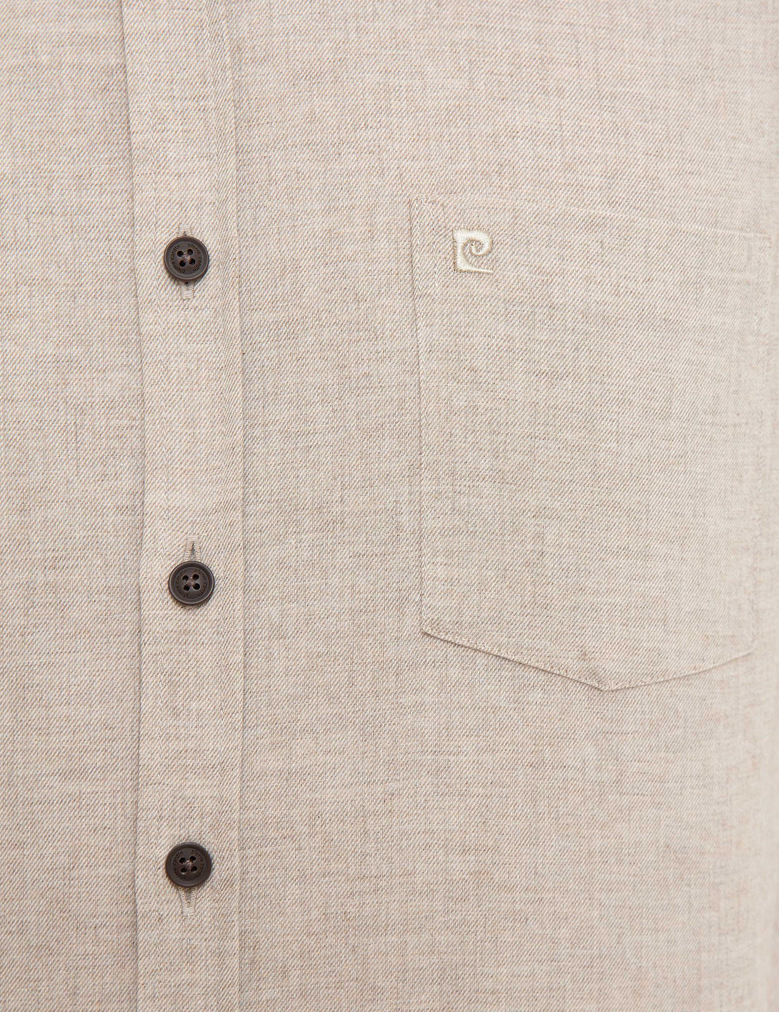 Bej Regular Fit Gömlek