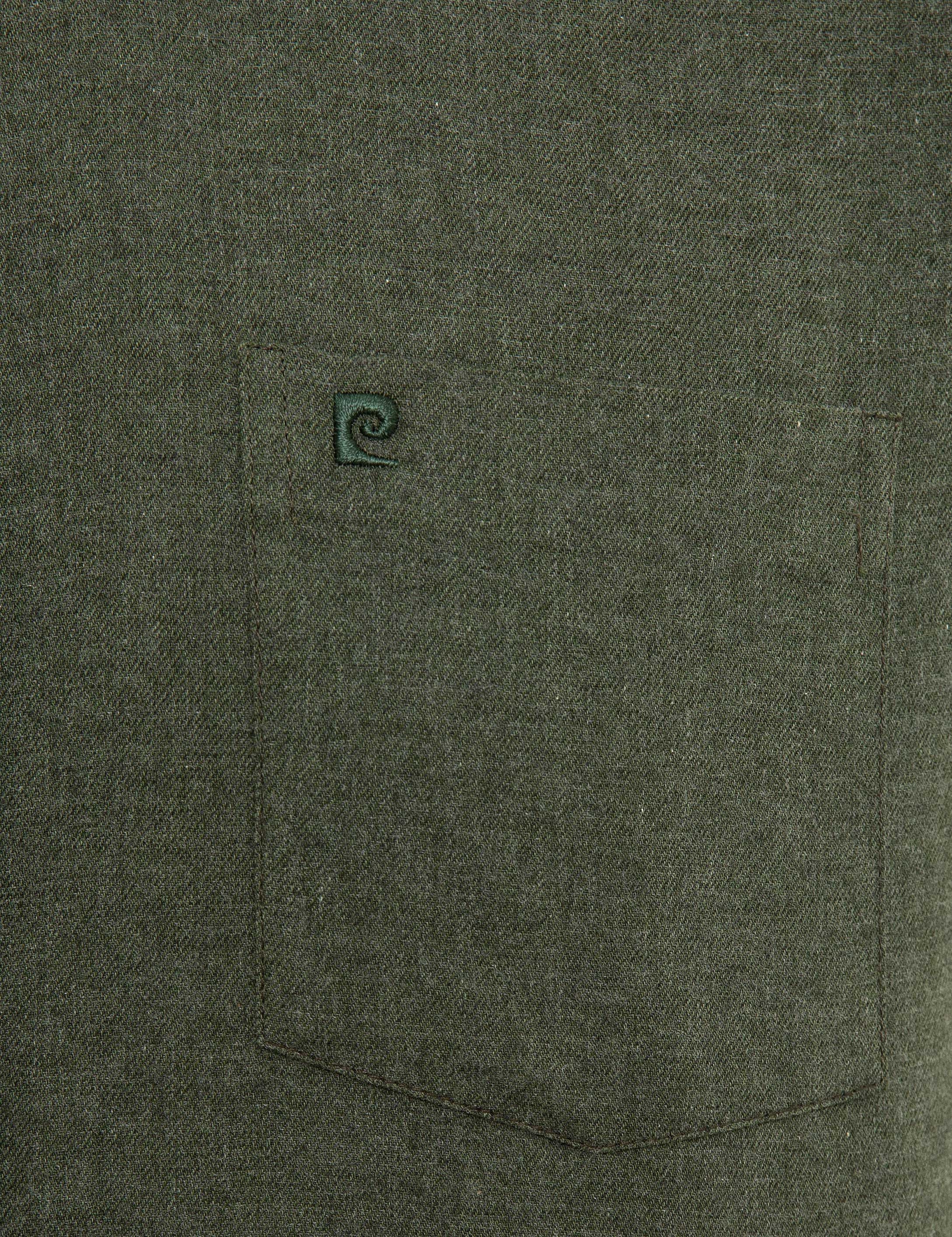 Yeşil Regular Fit Gömlek - Image 5