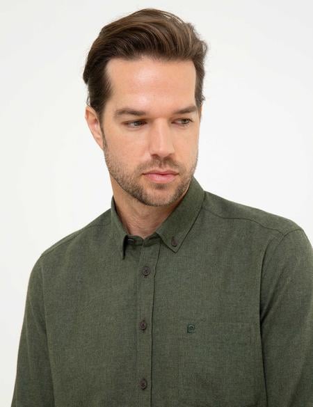 Yeşil Regular Fit Gömlek - 50209643095