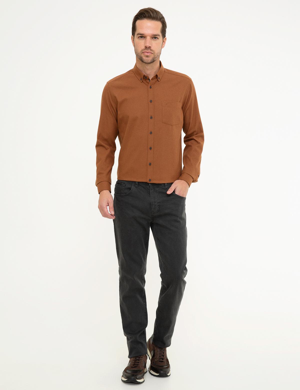 Camel Regular Fit Gömlek - 50209643106