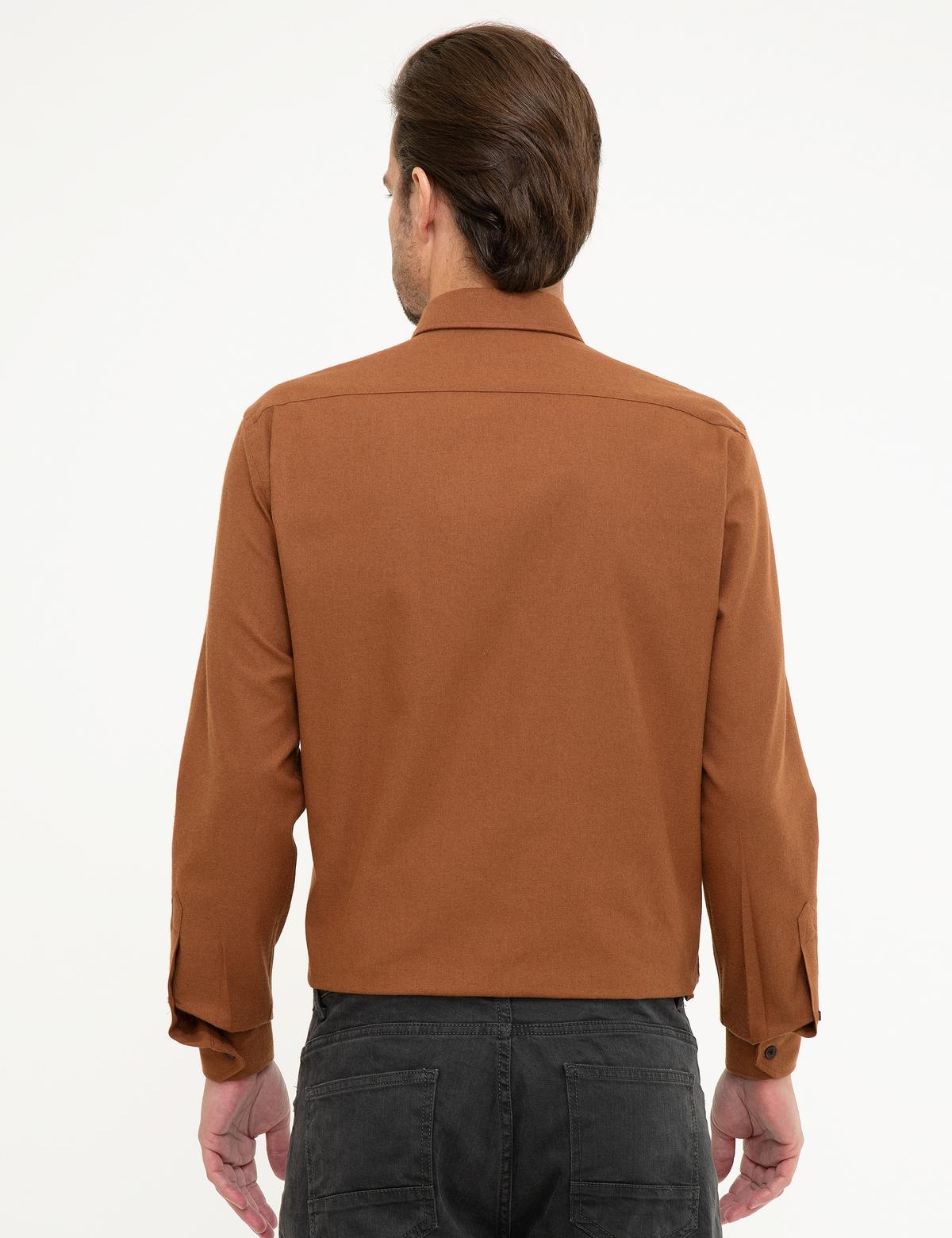 Camel Regular Fit Gömlek - 50209643106