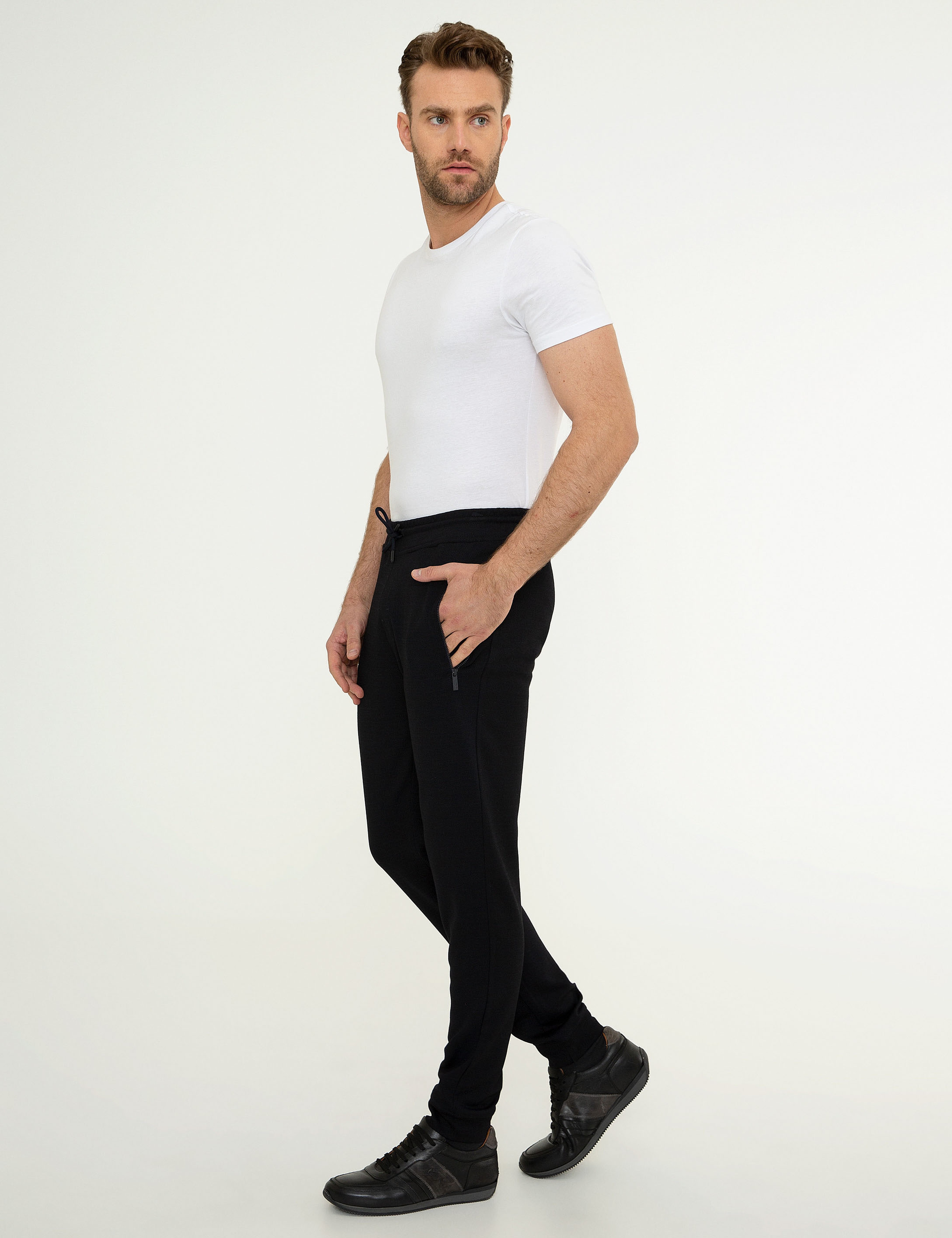 Lacivert Standart Fit Eşofman Altı