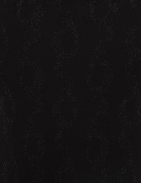 Siyah Slim Fit Triko Kazak - 50209918024