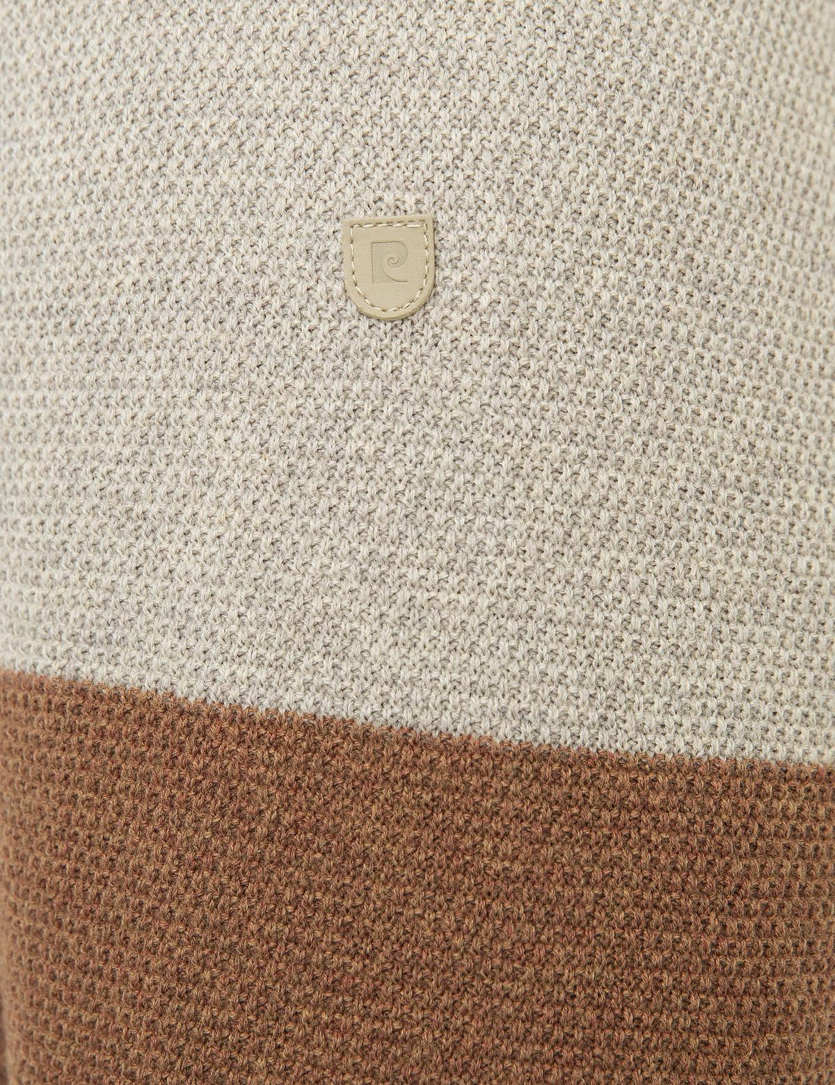 Kum Melanj Real Slim Fit Bisiklet Yaka Triko Kazak - 50209934044