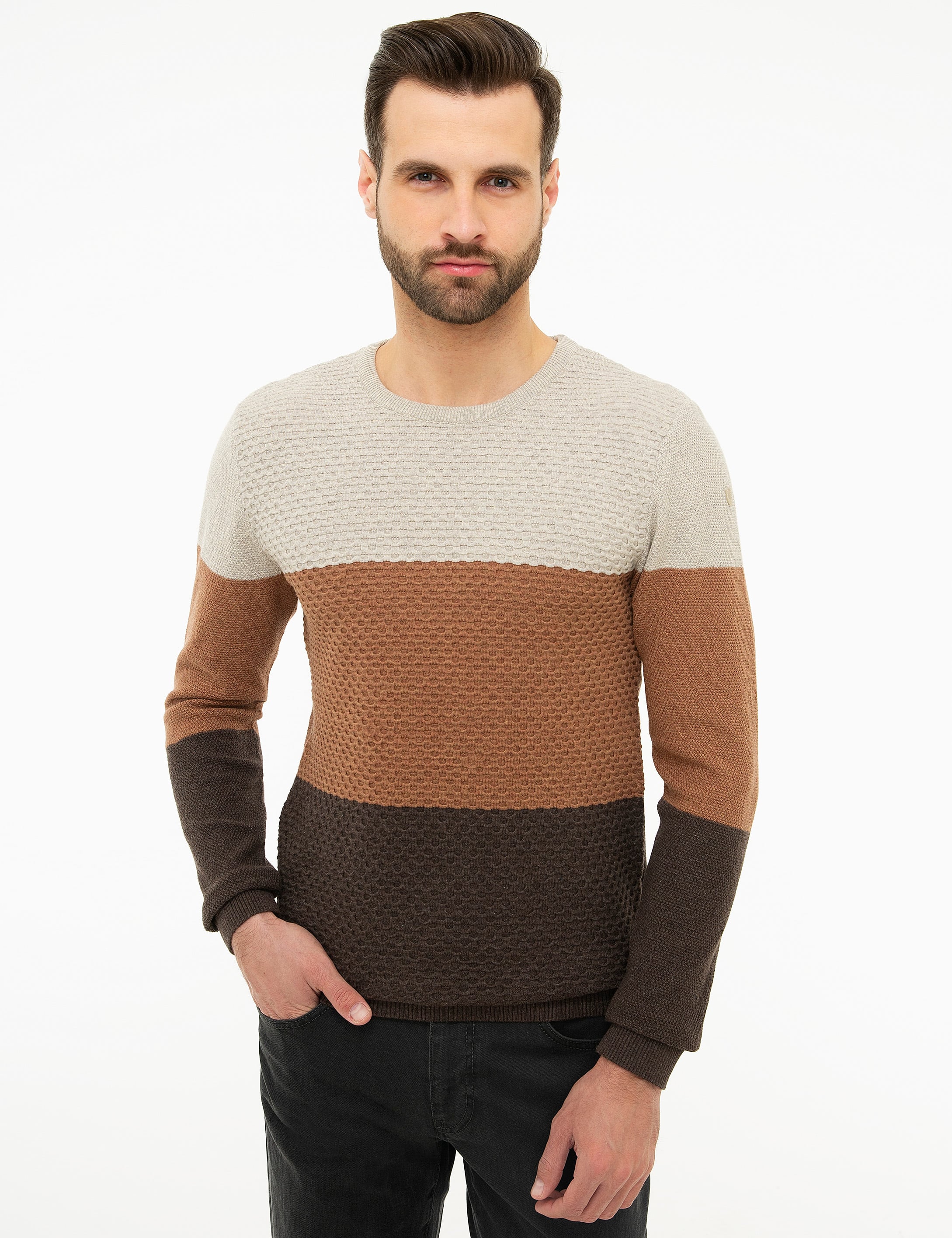 Kum Melanj Real Slim Fit Kazak