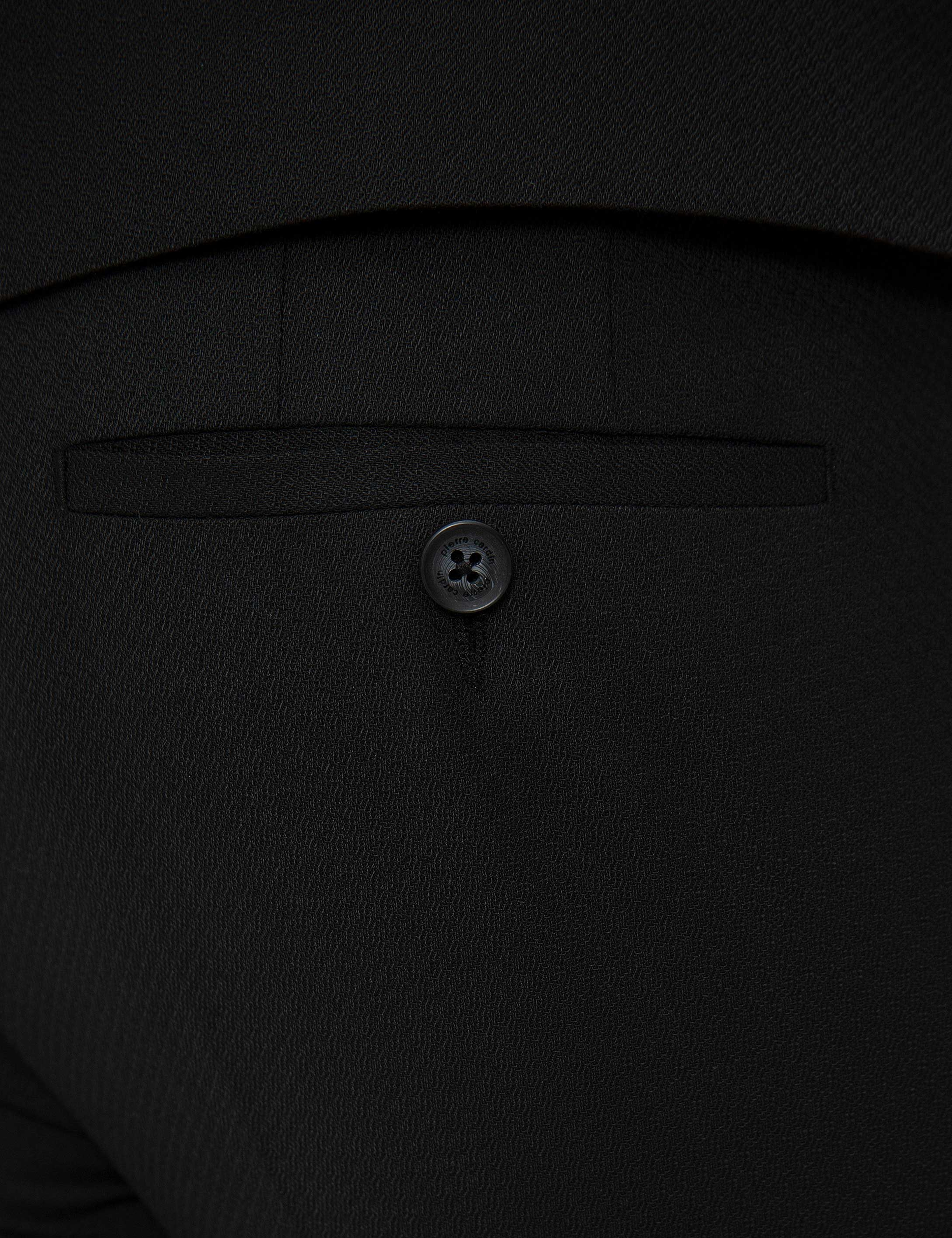 Siyah Slim Fit Takım Elbise - Image 6