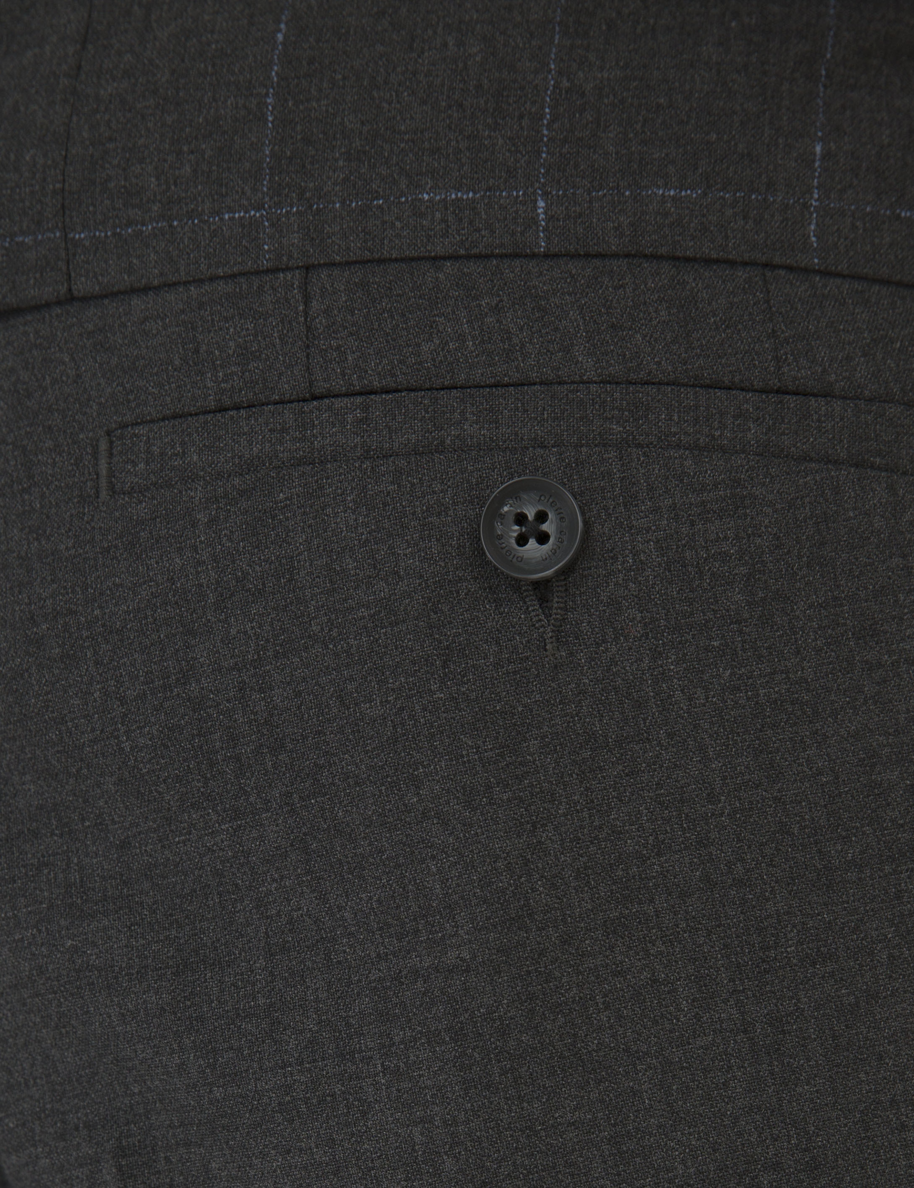 Ekose Füme Ekstra Slim Fit Yelekli Takım Elbise - Image 6