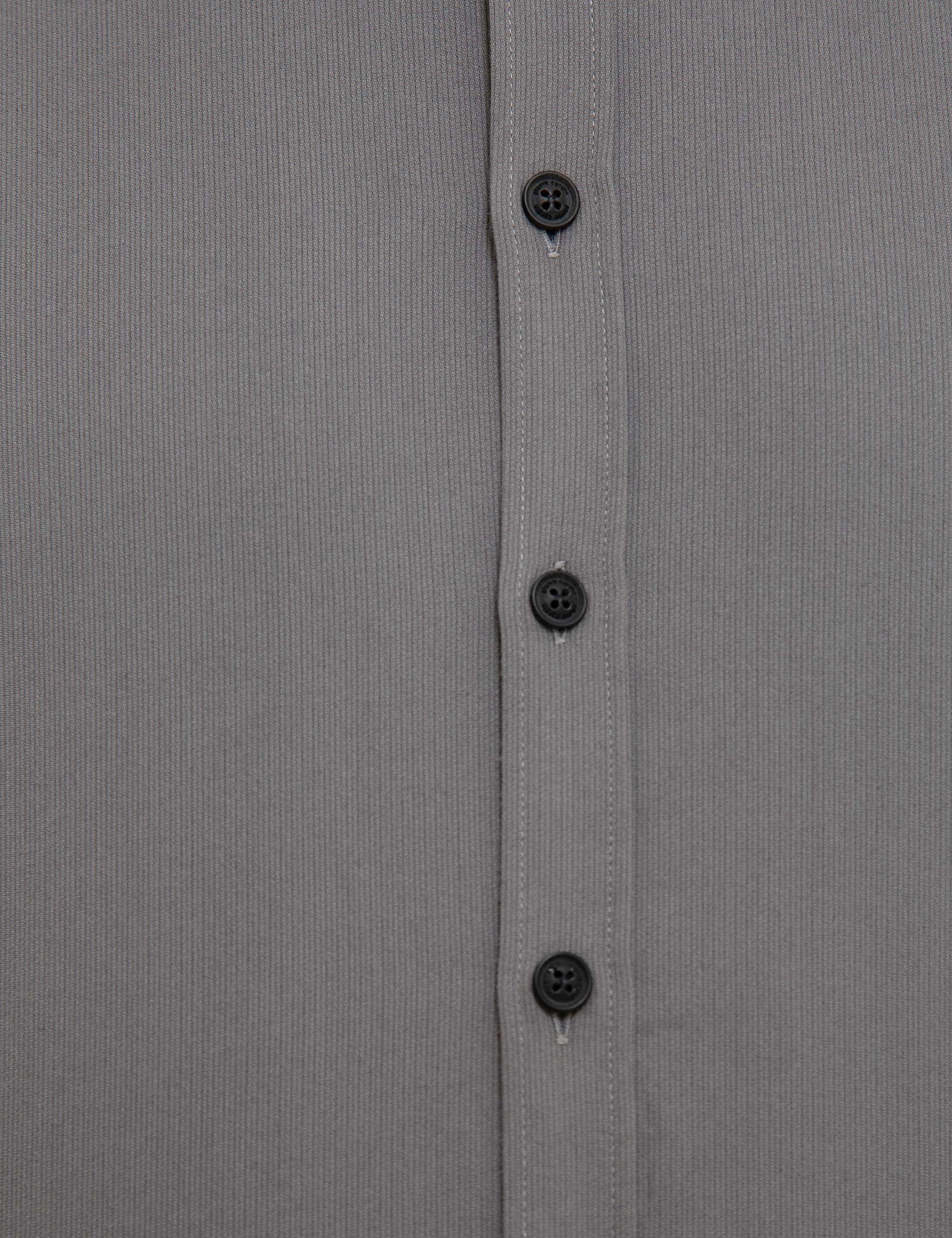 Gri Slim Fit Gömlek