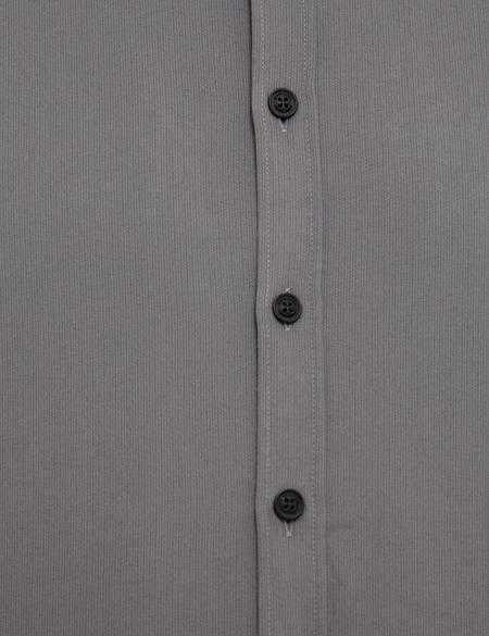 Gri Slim Fit Gömlek - 50209610046