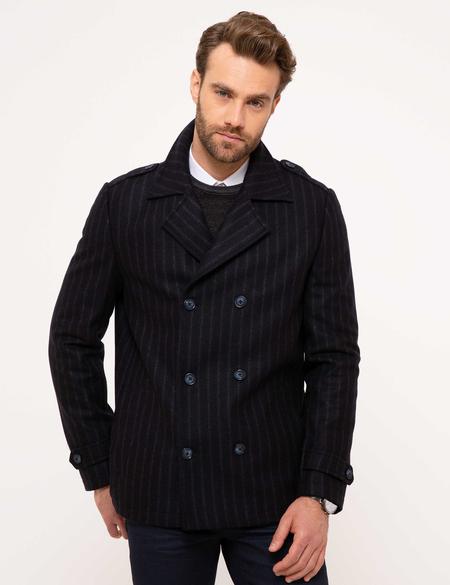Lacivert Slim Fit Kaban - 50209904015