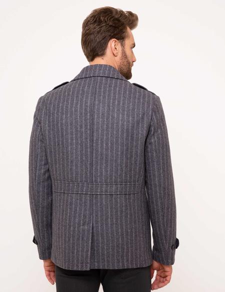 Gri Slim Fit Kaban - 50209904005