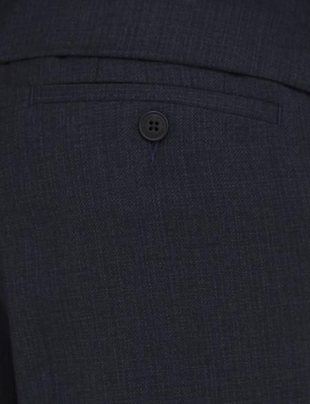 Koyu Mavi Slim Fit Takım Elbise - 50210245042