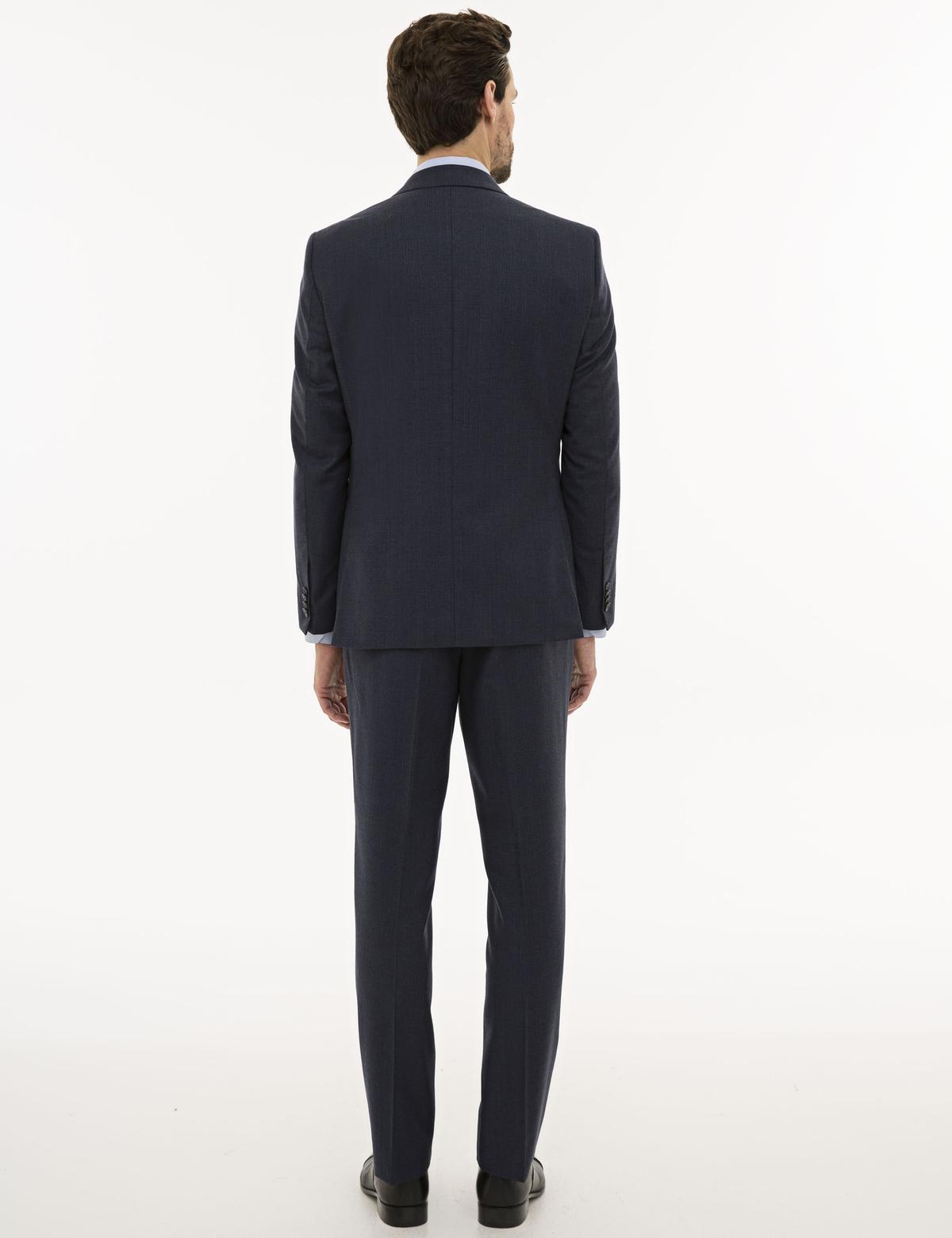 Koyu Mavi Slim Fit Takım Elbise - 50210245042