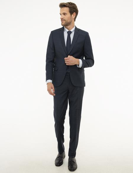 Lacivert Ex. Slim Fit Takım Elbise - 50210454044