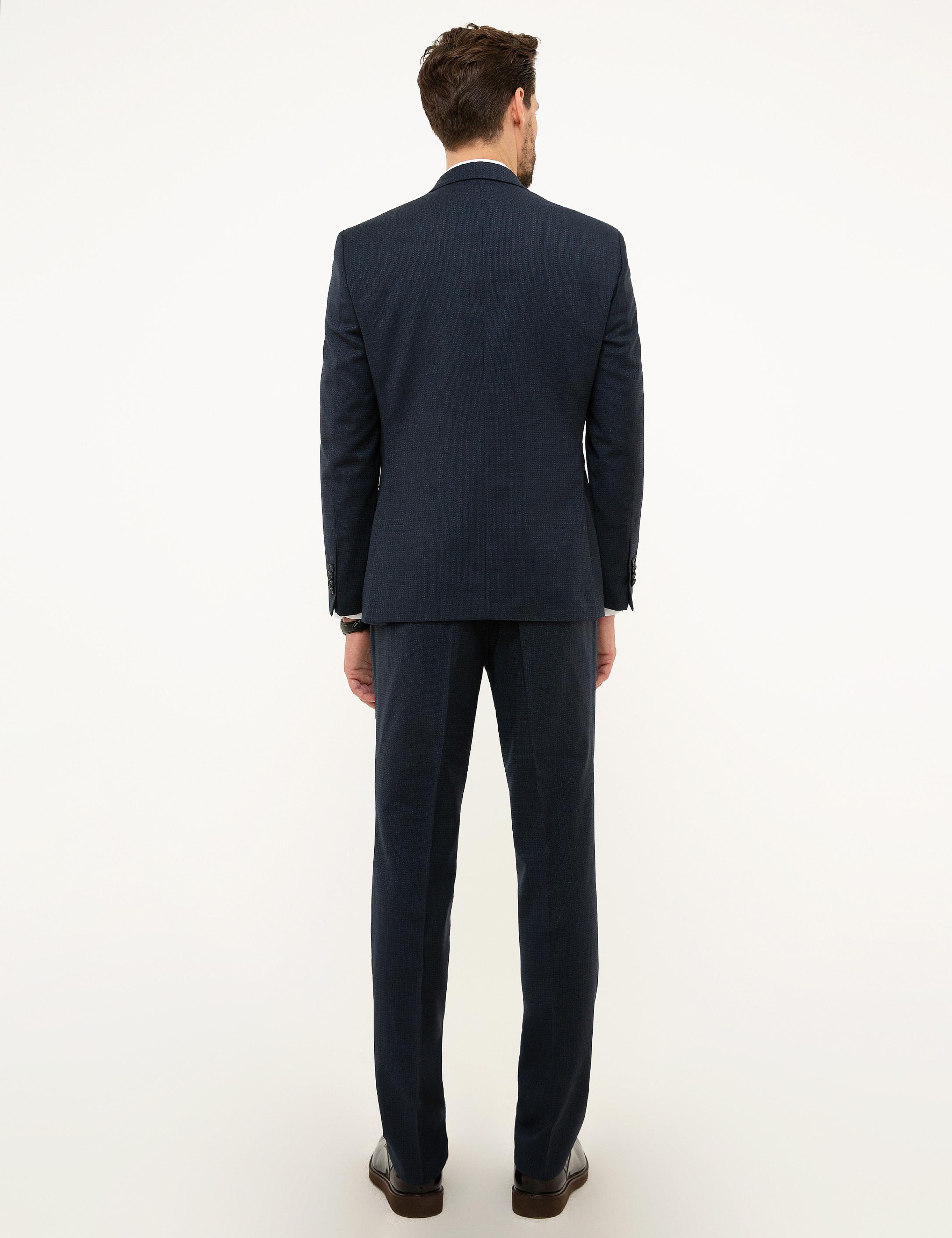 Lacivert Slim Fit Takım Elbise