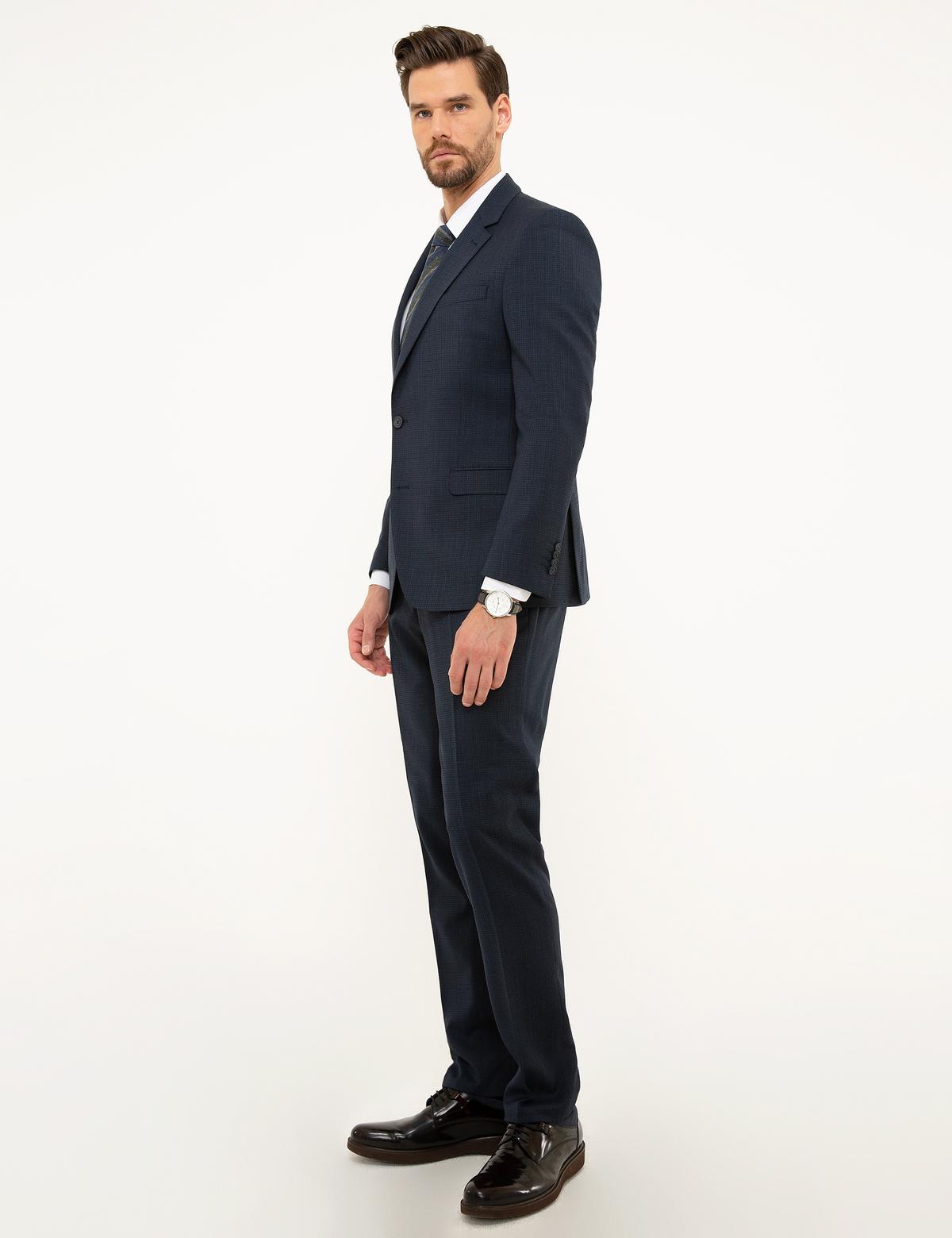 Lacivert Slim Fit Takım Elbise - 50210455044