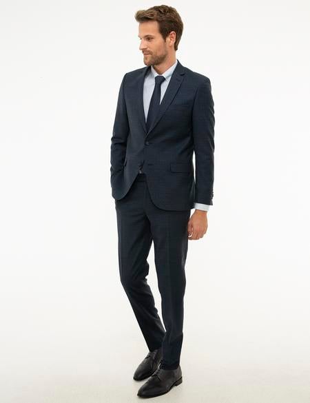 Lacivert Ex. Slim Fit Takım Elbise - 50210454044