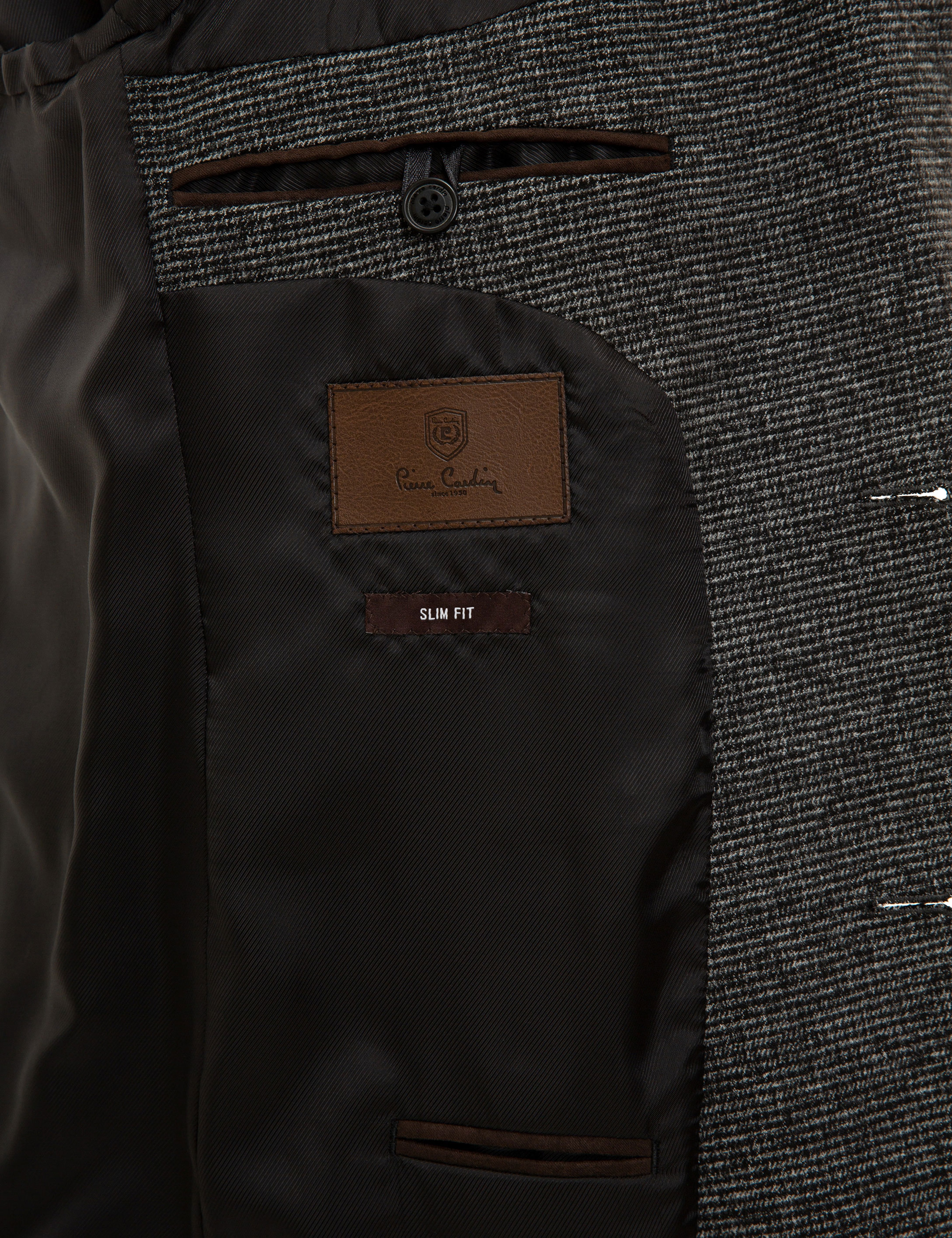 Füme Slim Fit Ceket