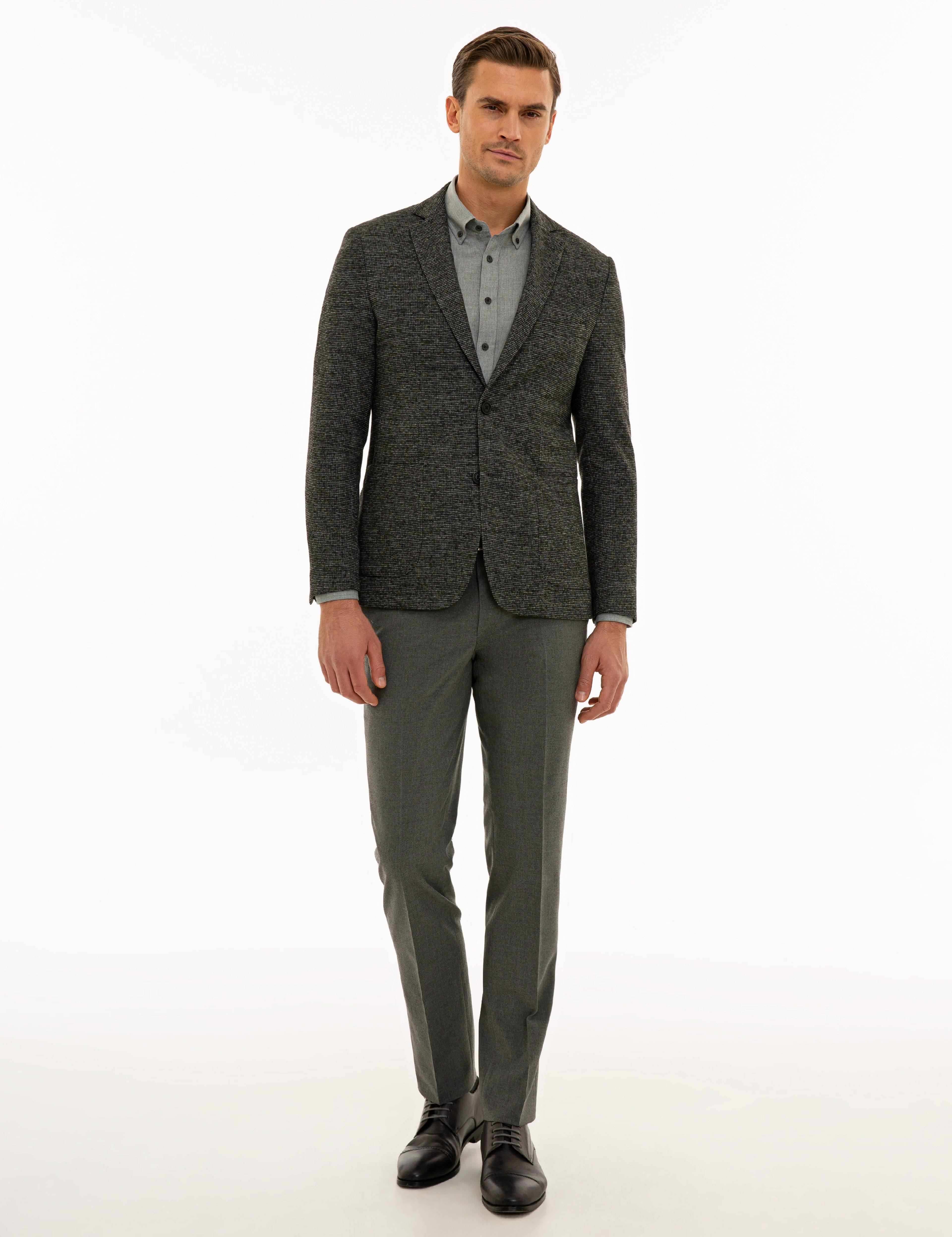 Füme Slim Fit Ceket - Image 5