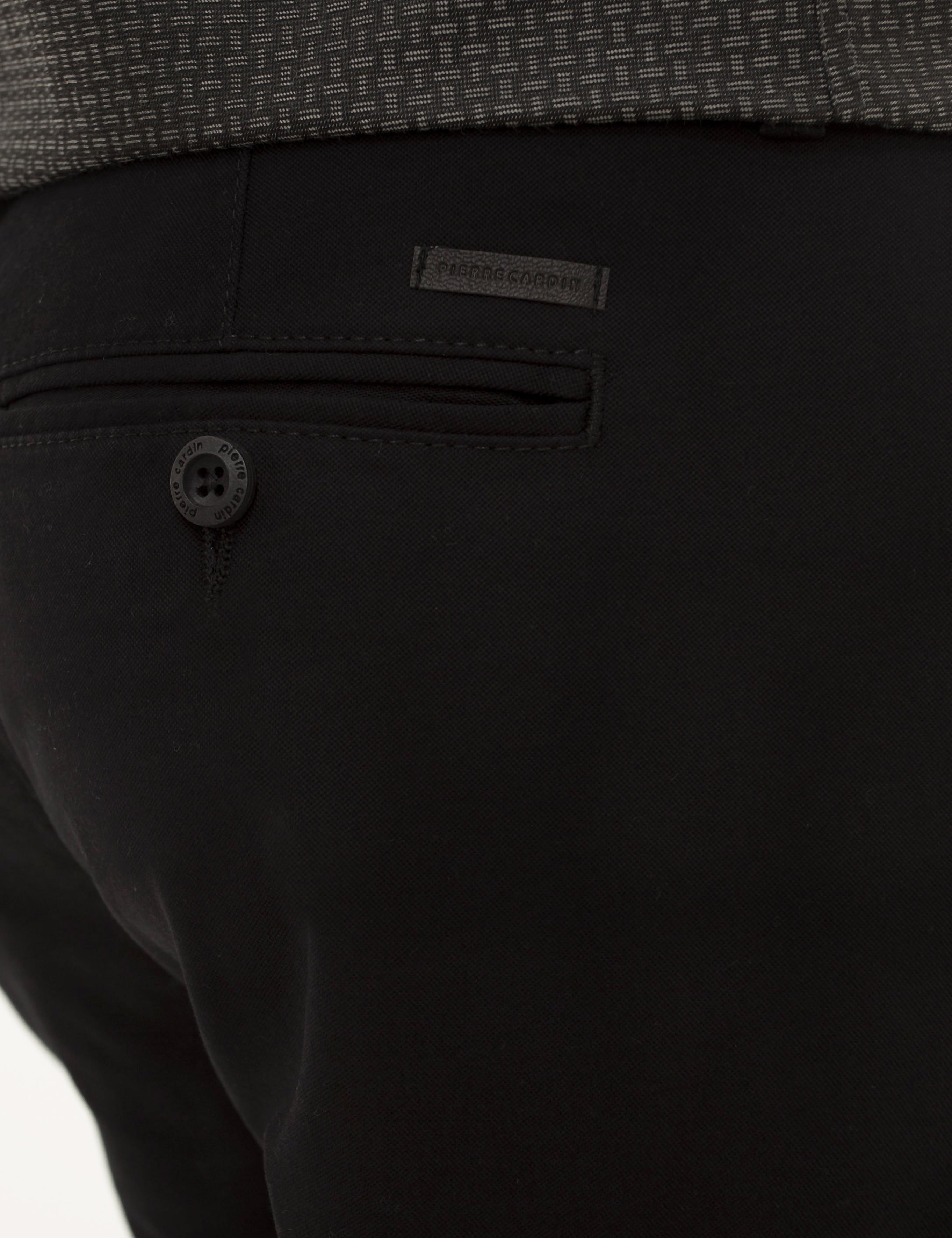 Siyah Slim Fit Kanvas Pantolon