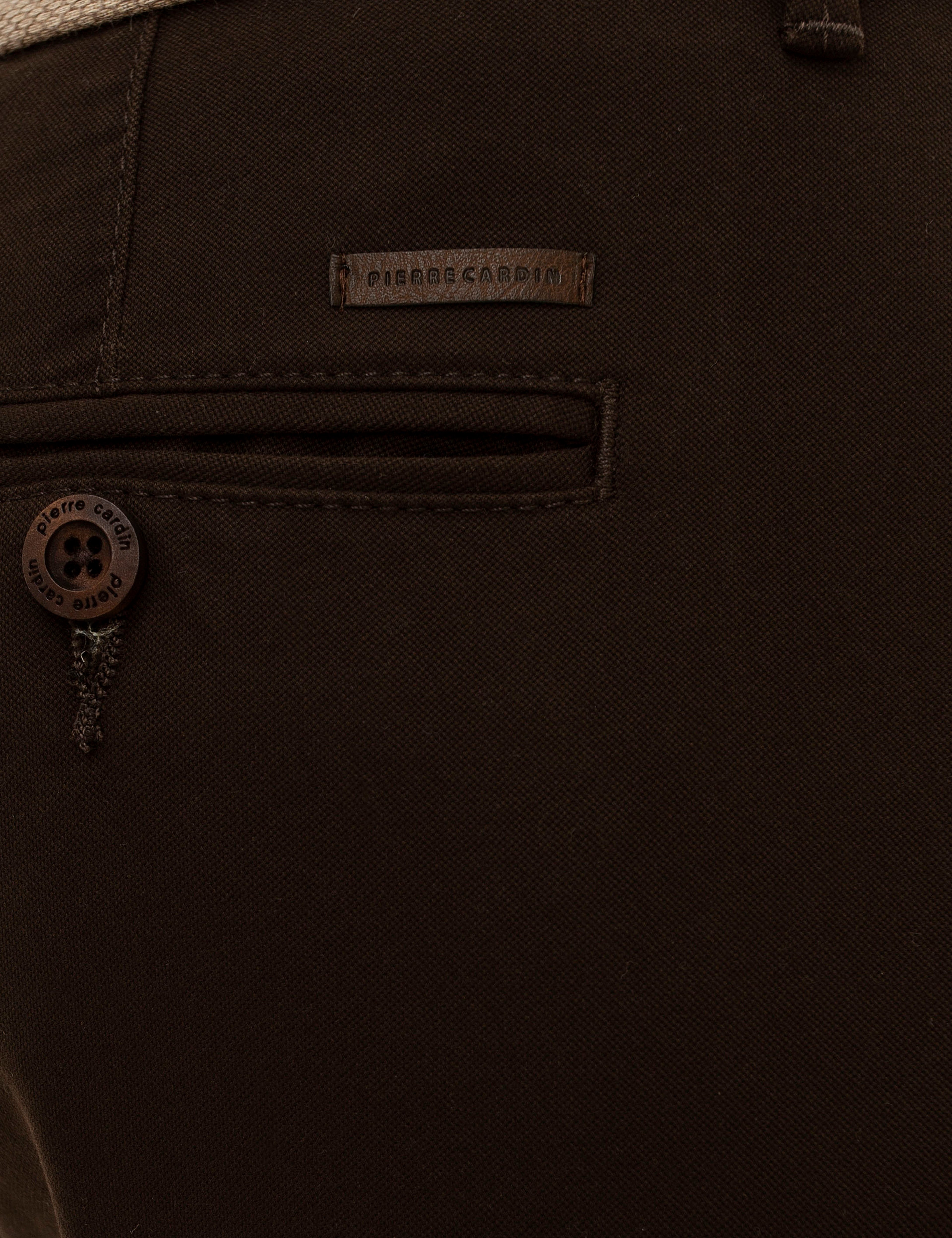 Kahverengi Slim Fit Kanvas Pantolon
