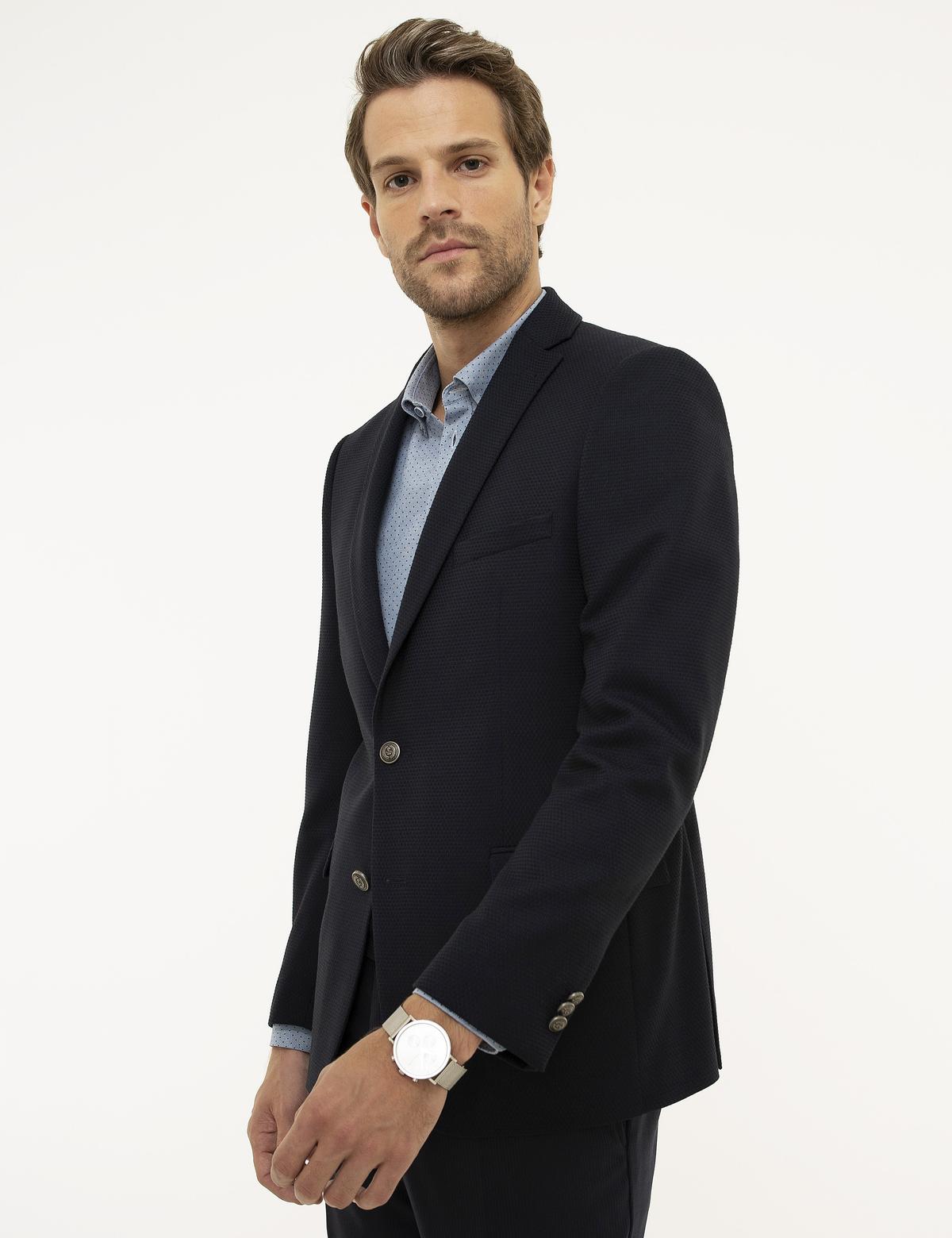 Lacivert Ceket - 50215244038