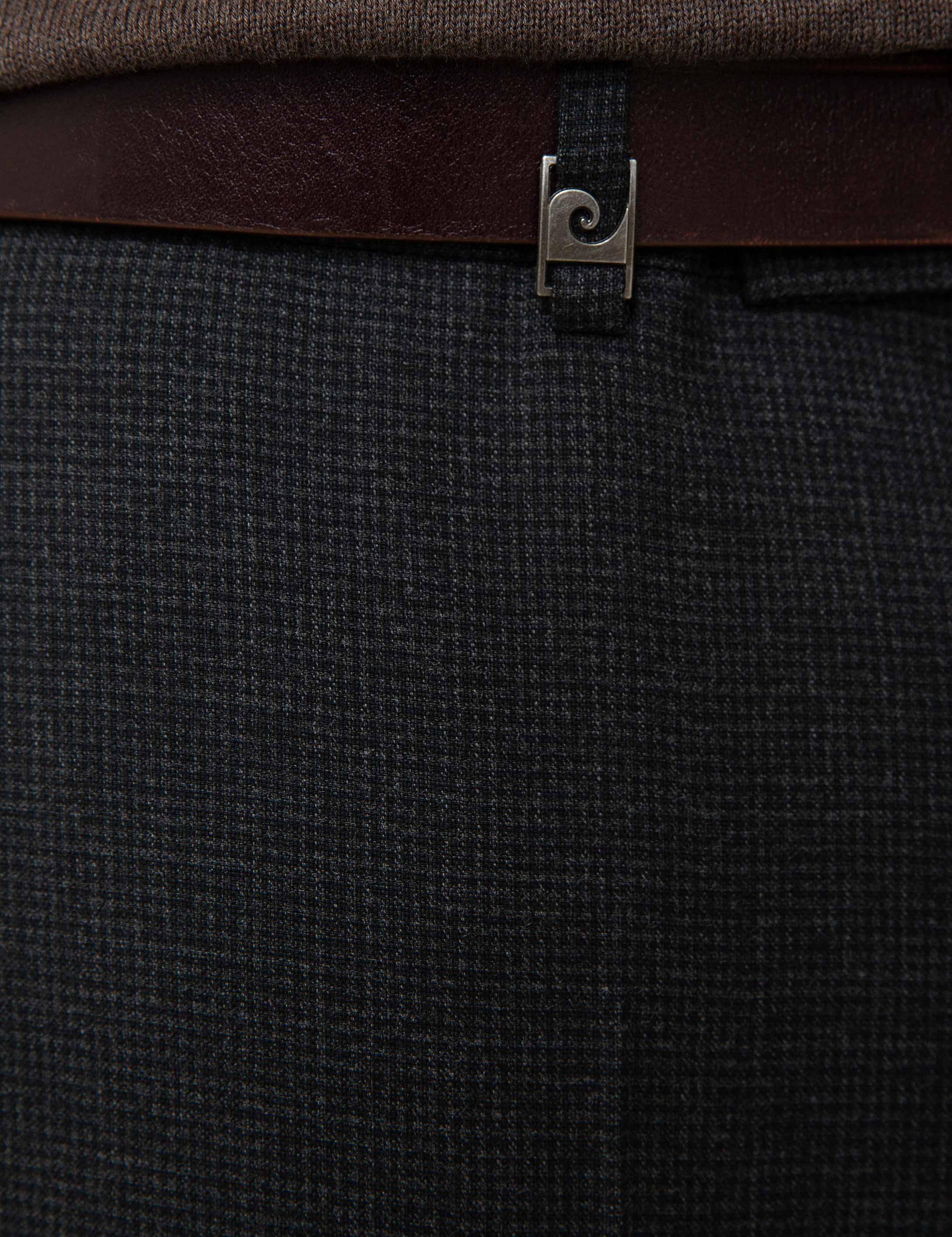 Antrasit Slim Fit Kumaş Pantolon