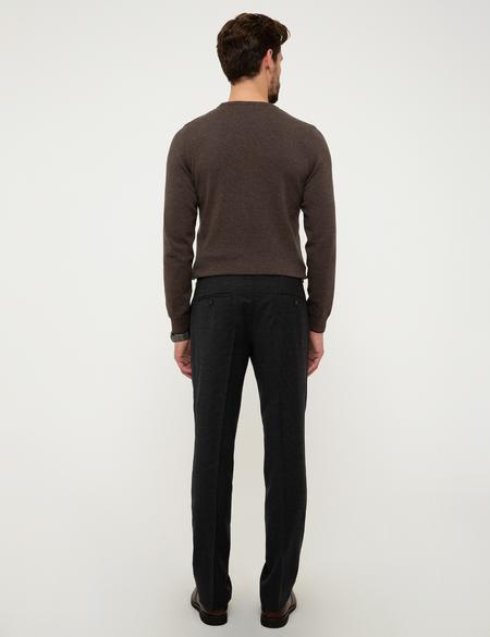 Antrasit Slim Fit Kumaş Pantolon - 50215372003