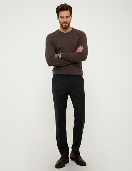 Antrasit Slim Fit Kumaş Pantolon - 50215372003