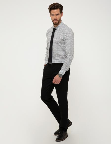 Siyah Slim Fit Pantolon - 50215387021