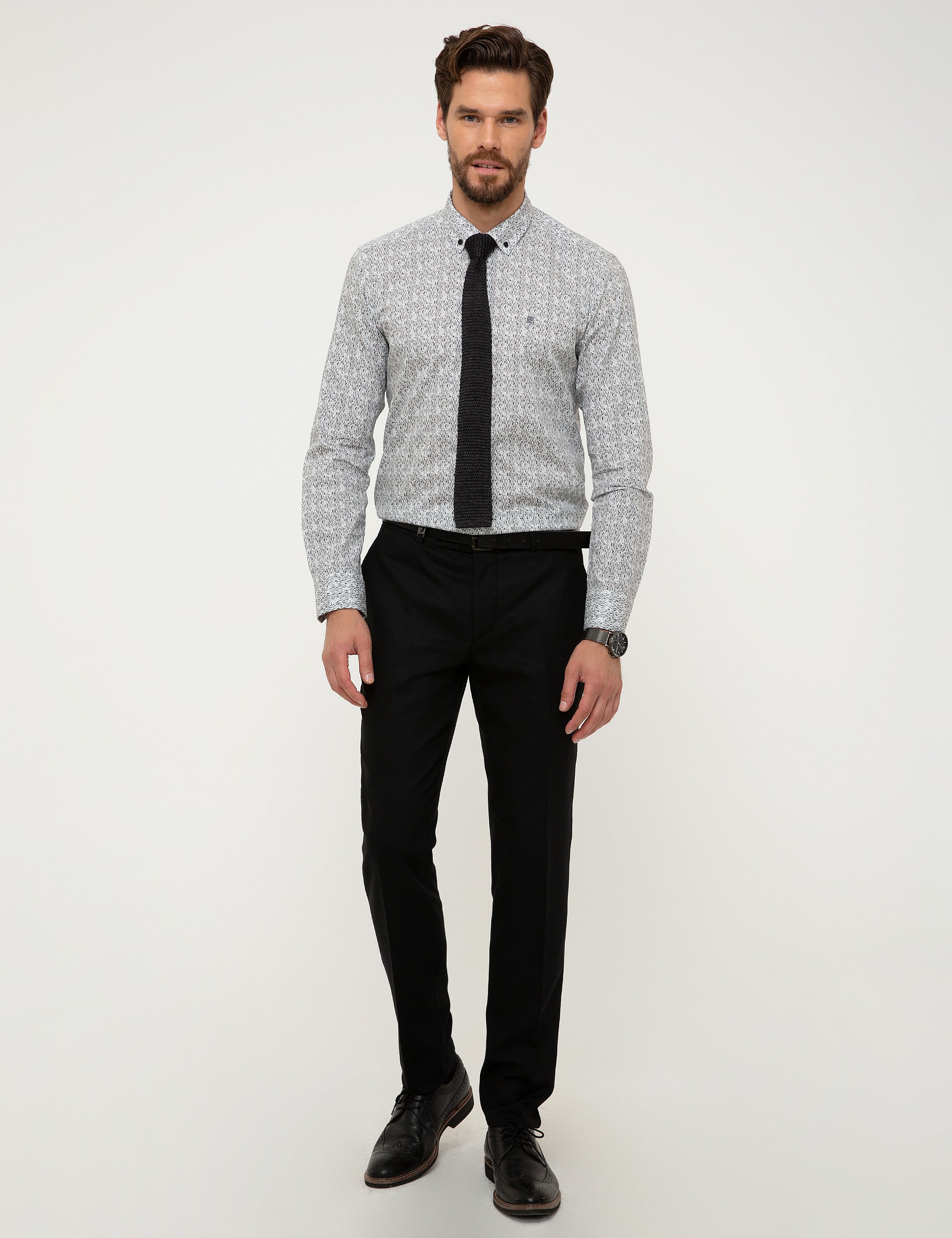Siyah Slim Fit Pantolon