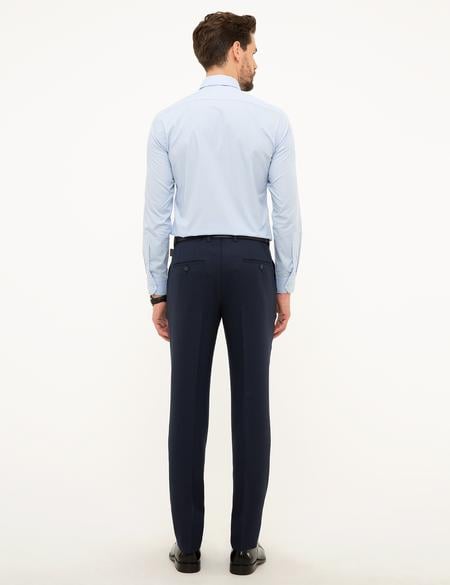 Lacivert Slim Fit Pantolon - 50215387054