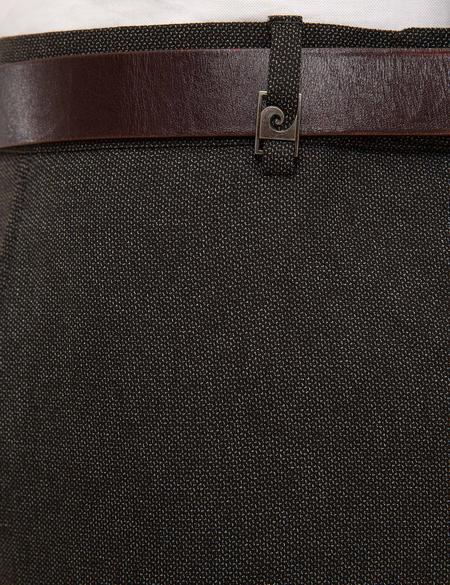 Kahverengi Slim Fit Kumaş Pantolon - 50215389009