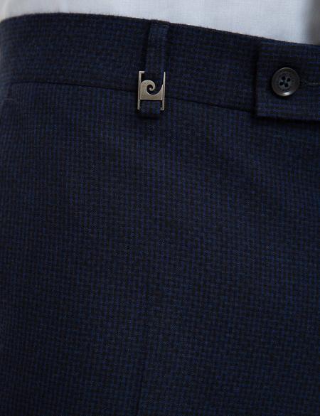 Lacivert Slim Fit Kumaş Pantolon - 50215390111