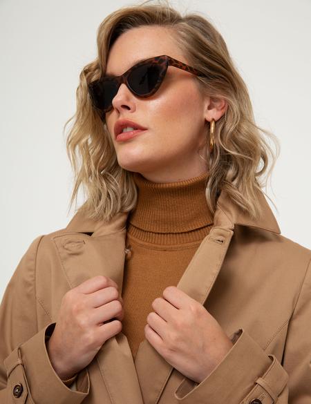 Camel Standart Fit Trençkot - 50215679016