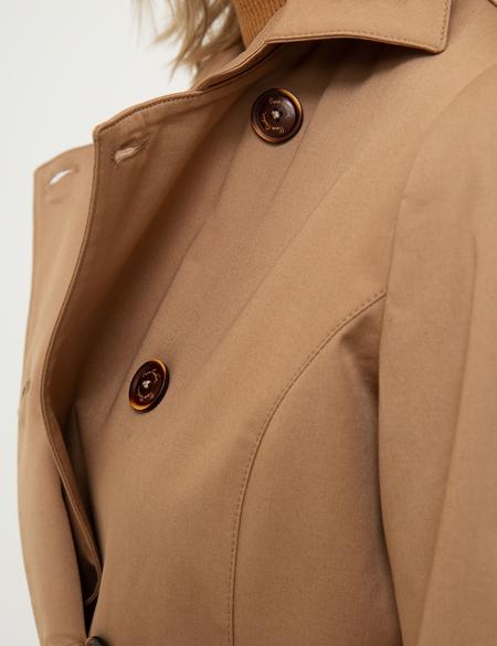 Camel Standart Fit Trençkot - 50215679016